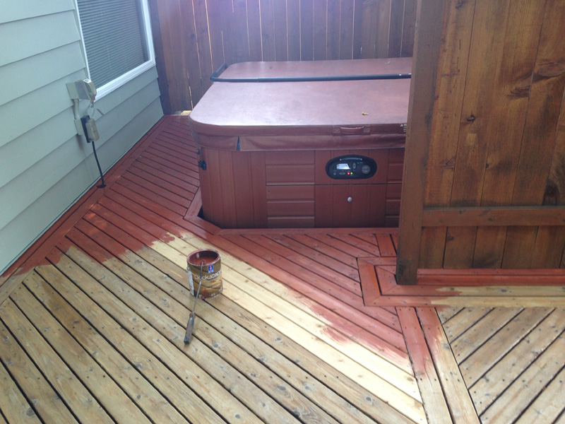 staining-wood-snohomish-wa